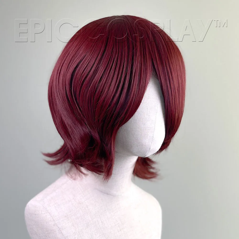 Chronos - Burgundy Red Wig