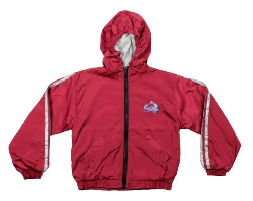 Colorado Avalanche NHL Toddlers Hooded Coat, Maroon