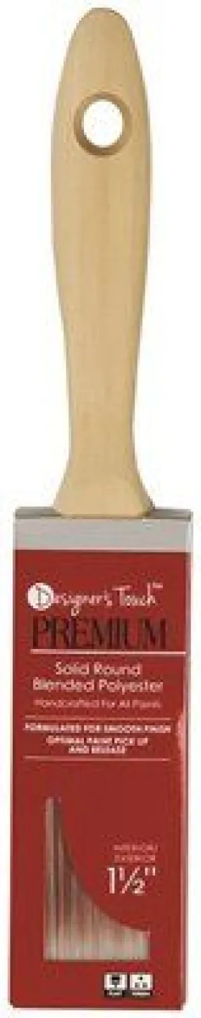 Designer Touch Premium Poly Varnish Brush 1-1/2 Inch