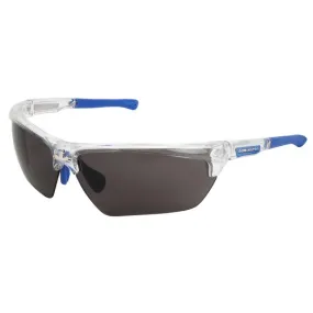 DM1322PF MCR Safety Dominator DM3 Series Safety Glasses, Gray Lens, Clear Frame