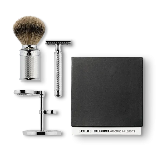 DOUBLE EDGE RAZOR SAFETY RAZOR SET