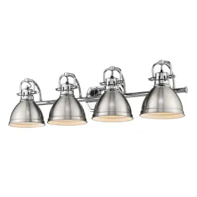 Duncan CH 4 Light Bath Vanity PEWTER SHADE