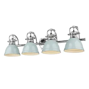 Duncan CH 4 Light Bath Vanity SEAFOAM SHADE