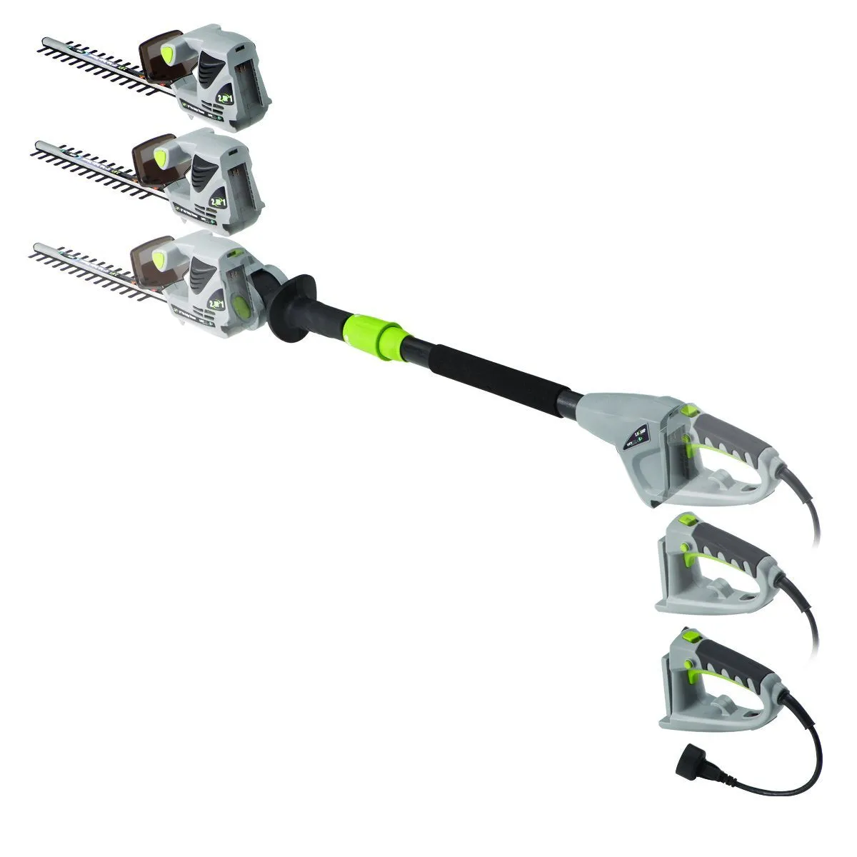 Earthwise CVPH41018 18-Inch 2.8-Amp Corded Electric 2-in-1 Pole/Handheld Hedge Trimmer