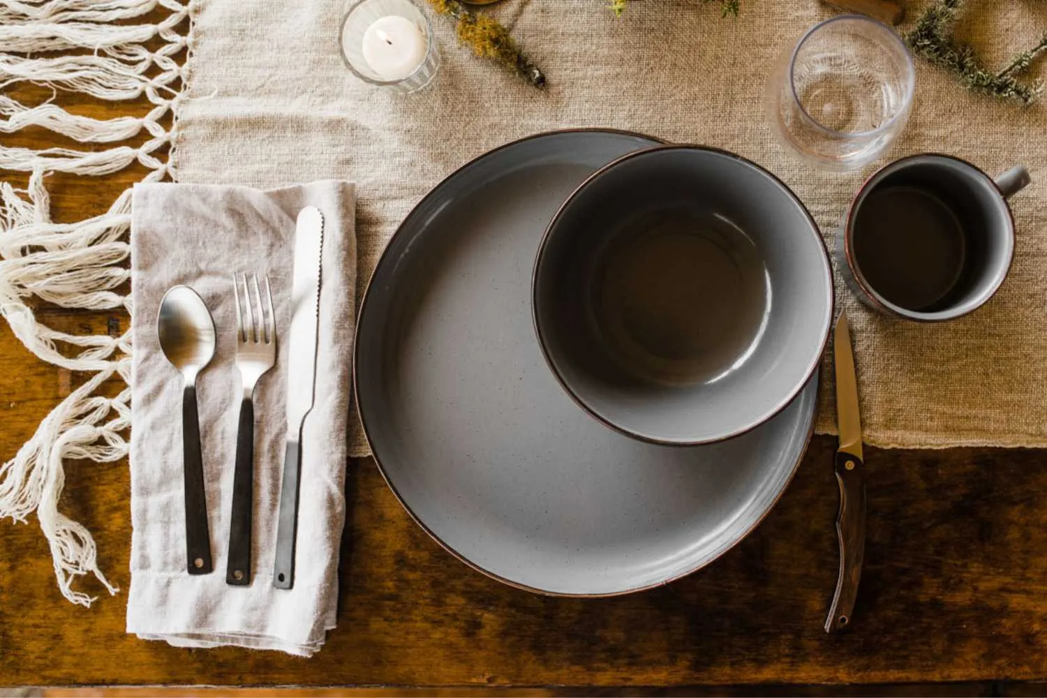 Enamelware Camping Dish Set by Barebones