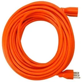 Extension Cord, 16/3, Orange, 50-Ft.