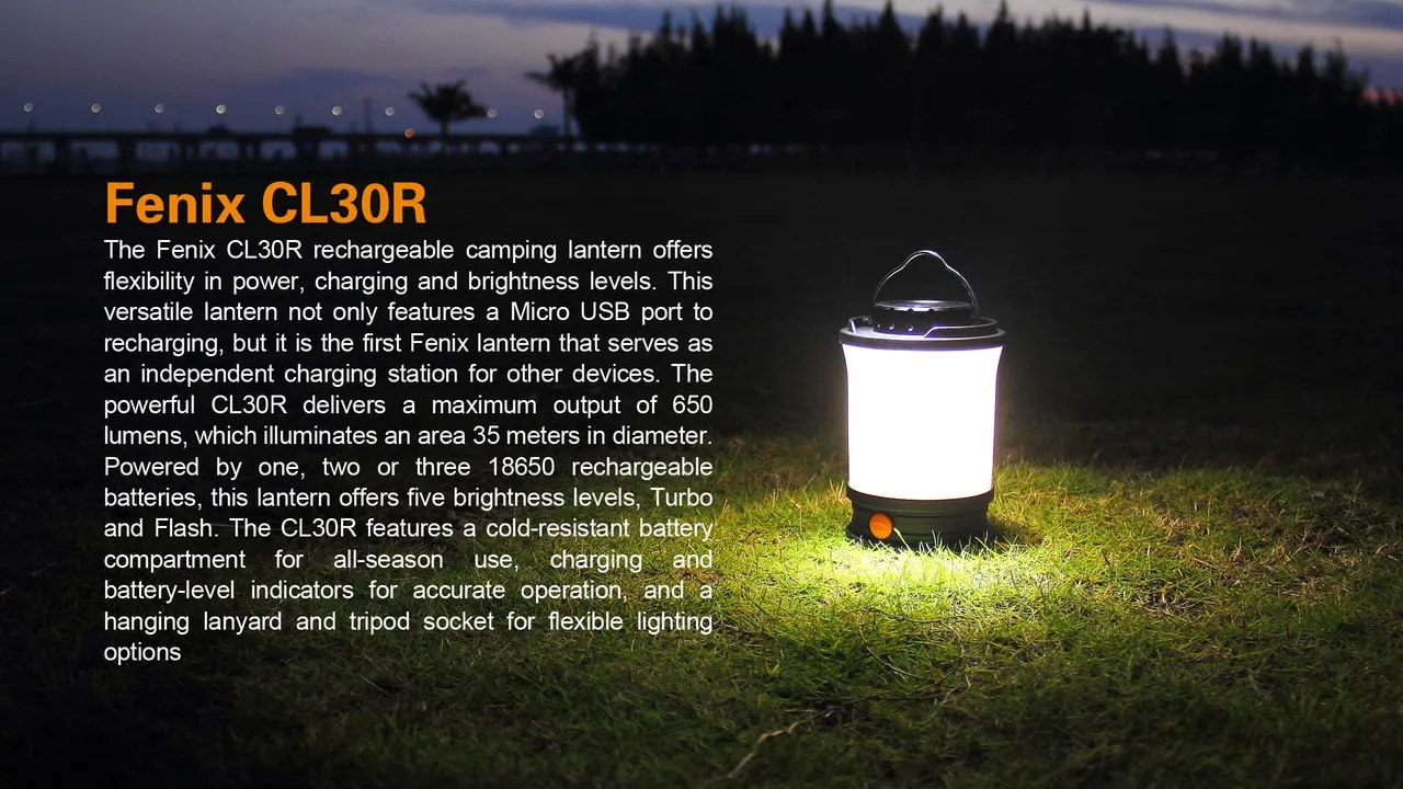 Fenix CL30R LED Camping Lantern