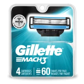 GILLETTE MACH 3  SHAVES PER PACK