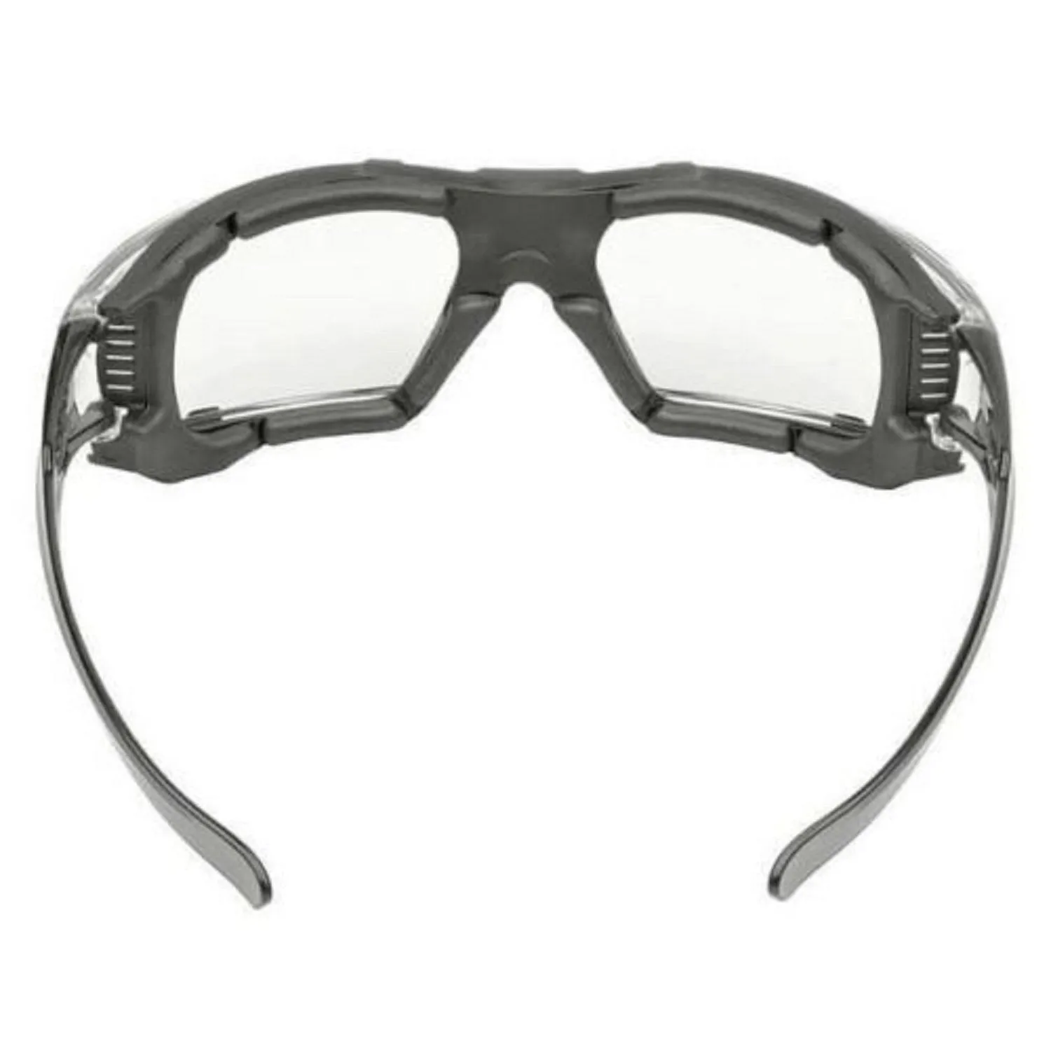 Go-Specs IV Safety Glasses/Goggle-Like Protection with Temple Slots and Ventilation Ports, Anti-Fog Lens