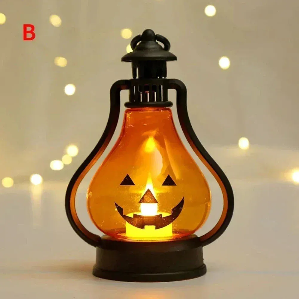 Halloween Portable LED Pumpkin Lantern