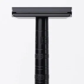 Henson Shaving AL13 Double Edge Razor (Jet Black)