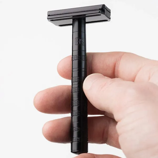 Henson Shaving AL13 Double Edge Razor (Jet Black)