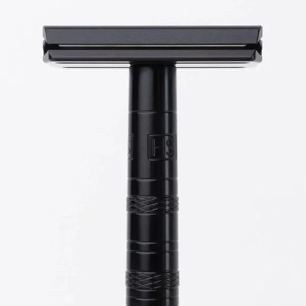 Henson Shaving AL13 Double Edge Razor (Jet Black)