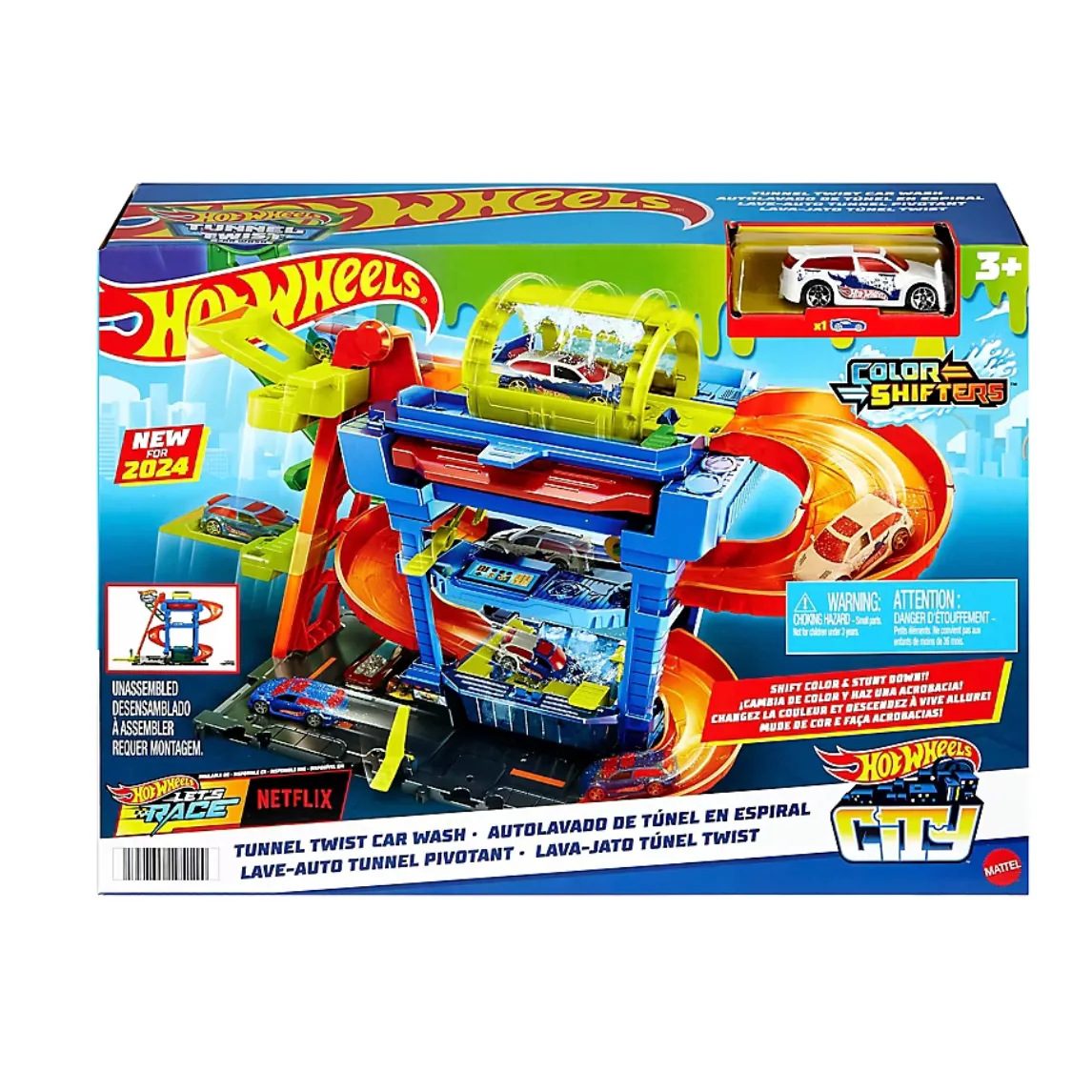 Hot Wheels City Tunnel Twist Car Wash