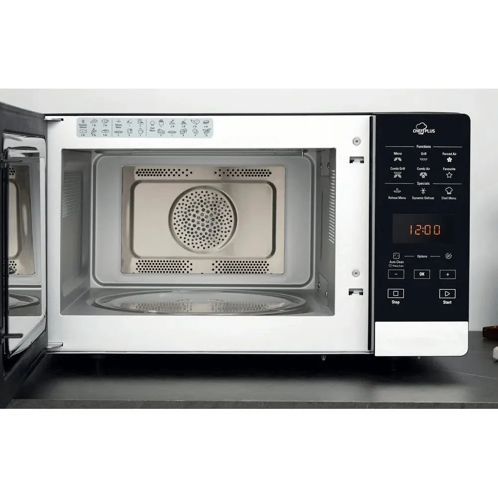 Hotpoint MWH2734B 25 Litre Ultimate Collection Combination Microwave, 52cm Wide - Black