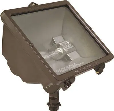 Hubbell Lighting Quartz Floodlight 300 Watts 120 Volts Bronze