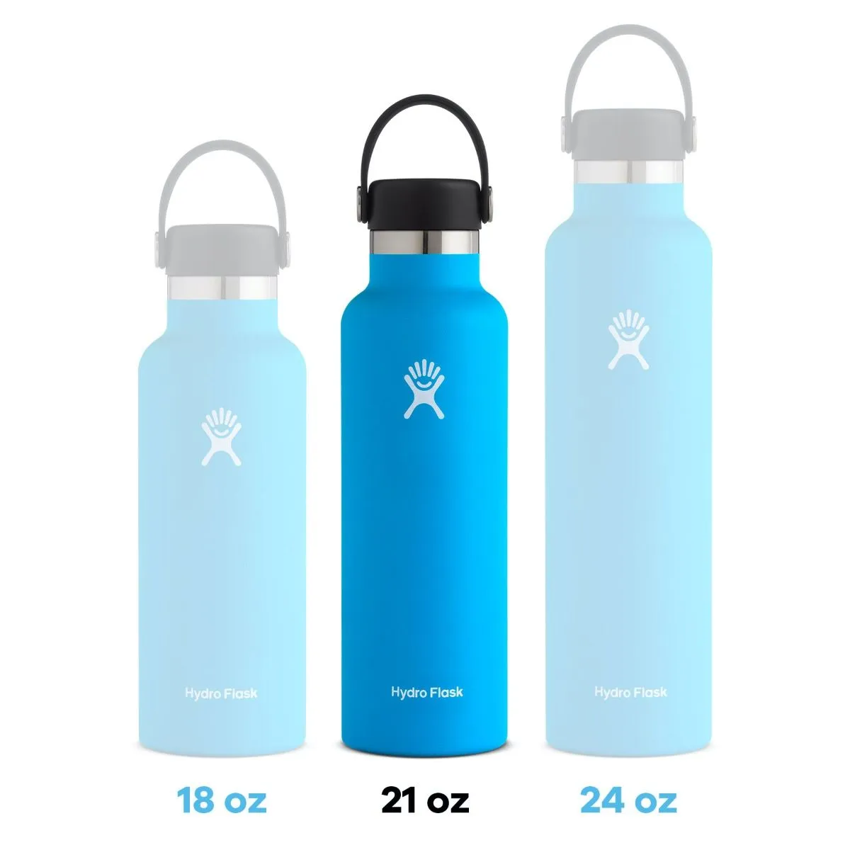 'Hydro Flask' 21 oz. Standard Mouth w/Flex Cap - Snapper