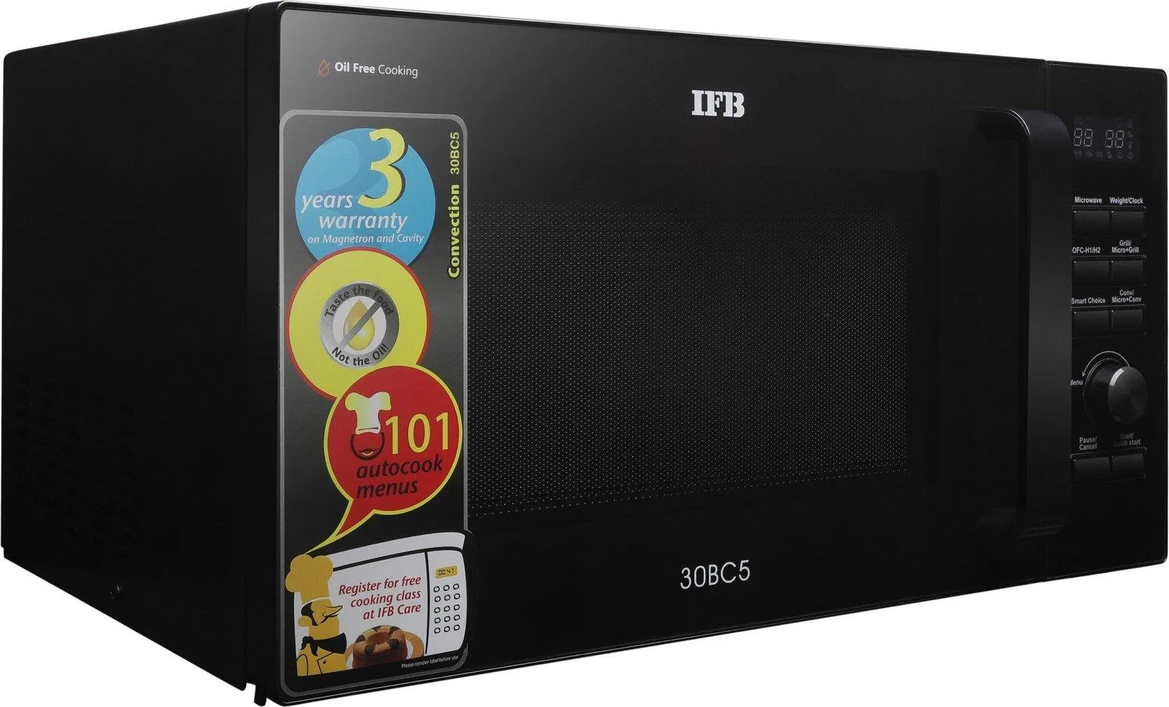 IFB 30BC5 30 Litre Convection Microwave Oven ( Black)