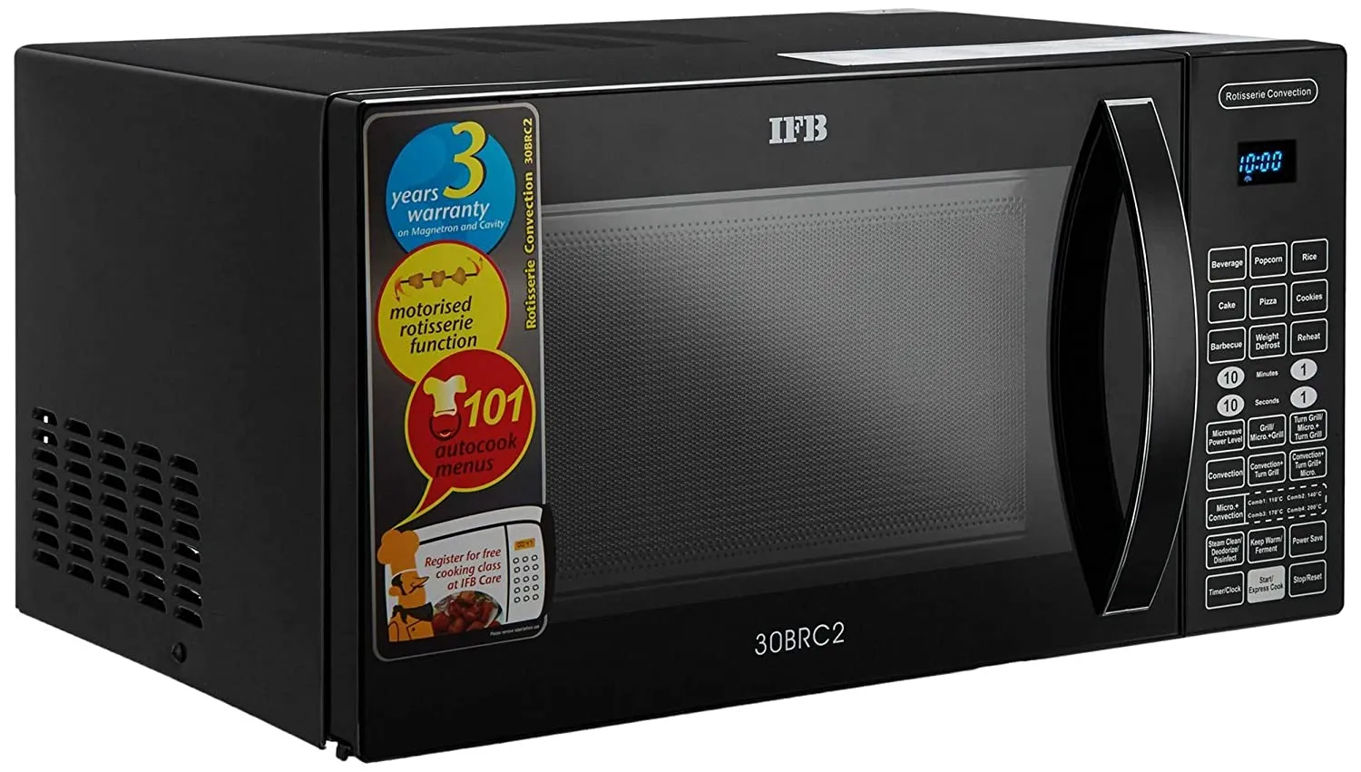 IFB 30BRC2 30 Litre Convection Microwave Oven ( Black)