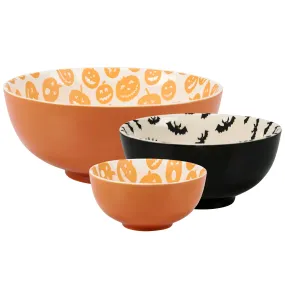 Jack O Lantern Bowl Set