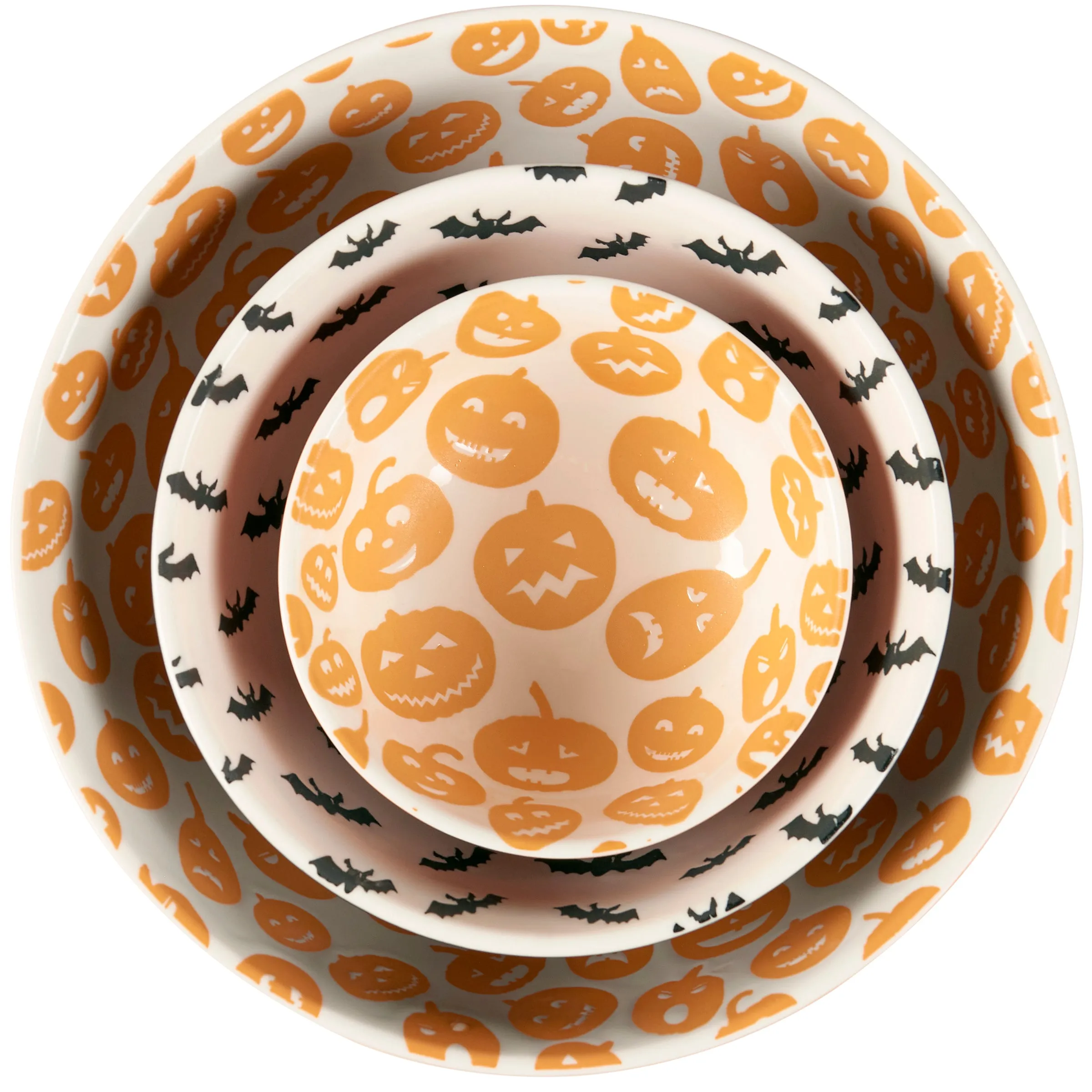 Jack O Lantern Bowl Set