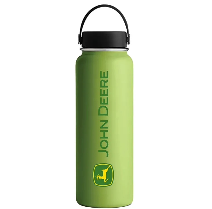 John Deere 750ml Stainless Vacuum Drink Bottle