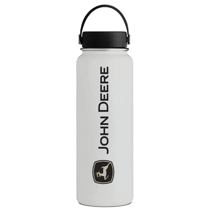 John Deere 750ml Stainless Vacuum Drink Bottle