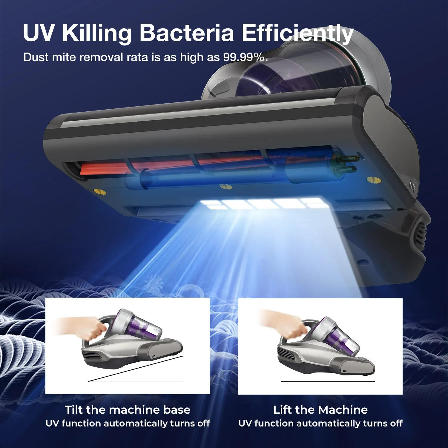 JV35 UV Bed Vacuum Cleaner