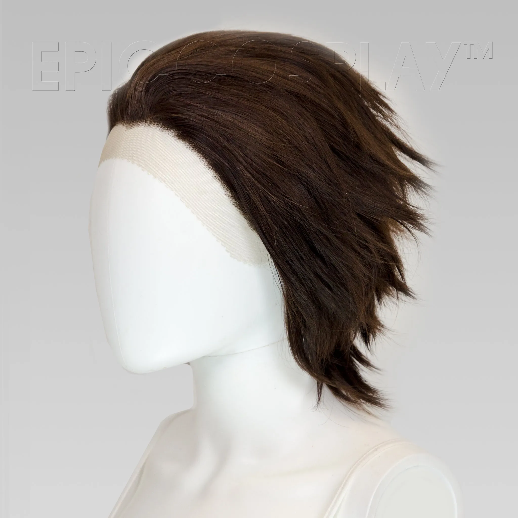 Keto (Layered) - Dark Brown Wig