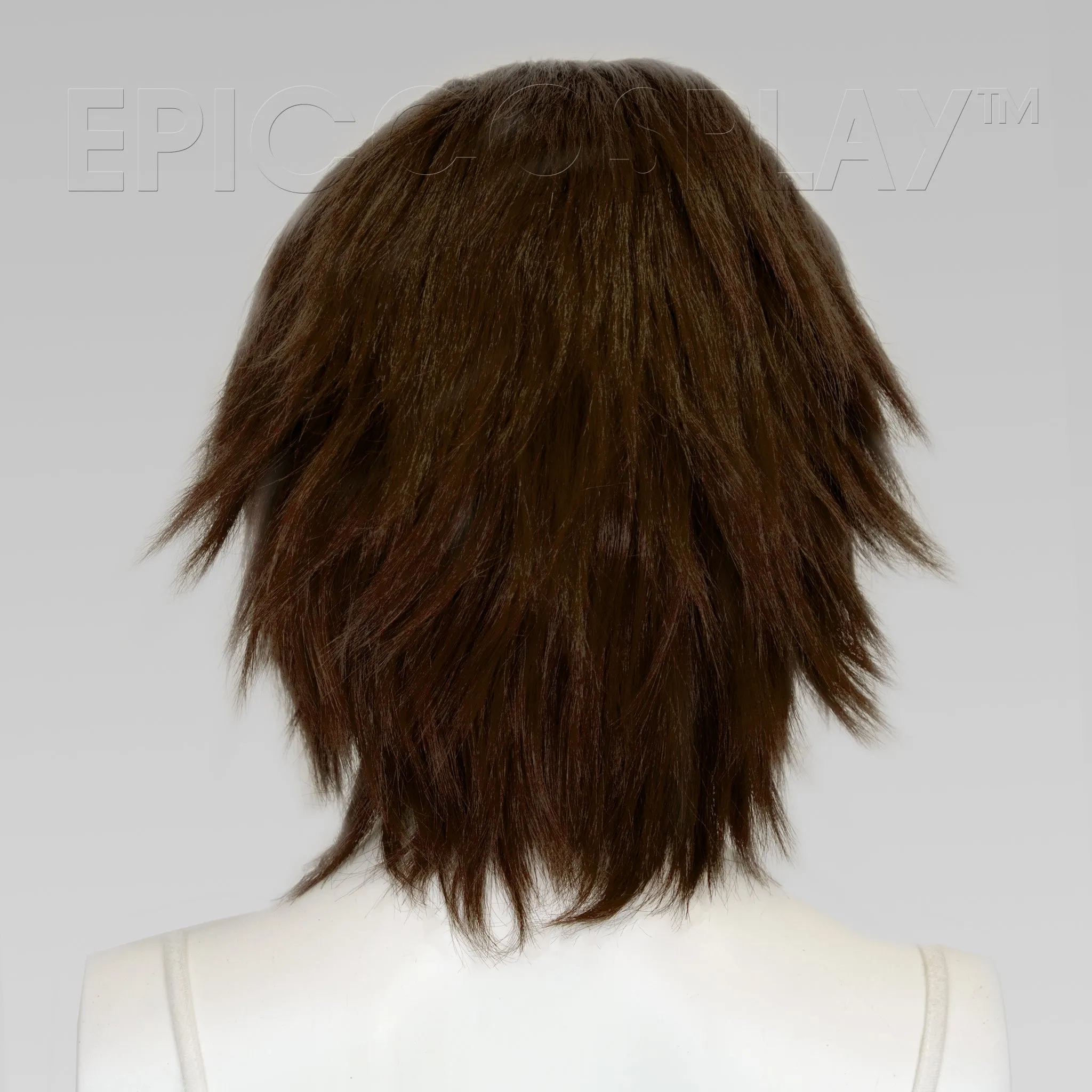 Keto (Layered) - Dark Brown Wig