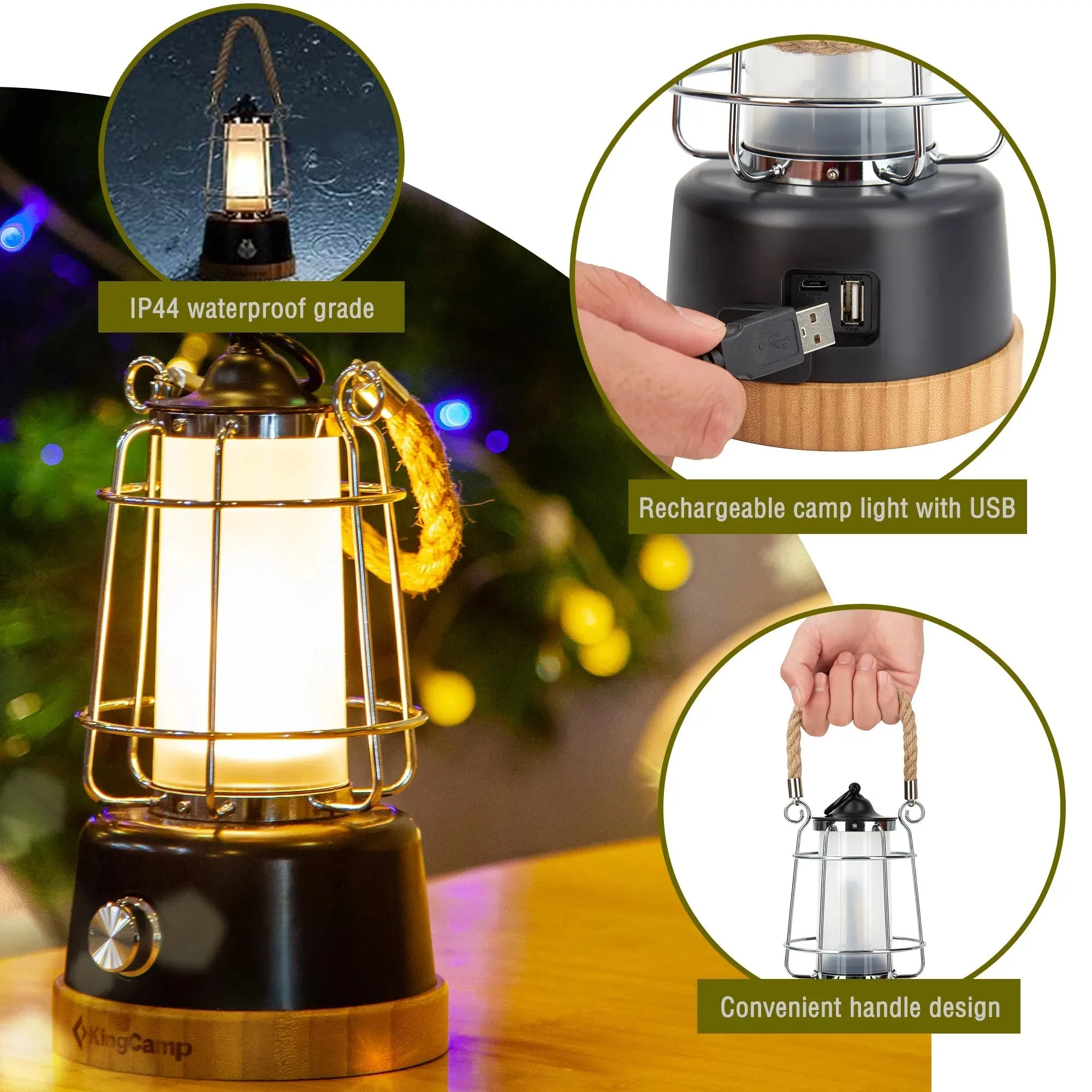 KingCamp ECHO Camping Lantern