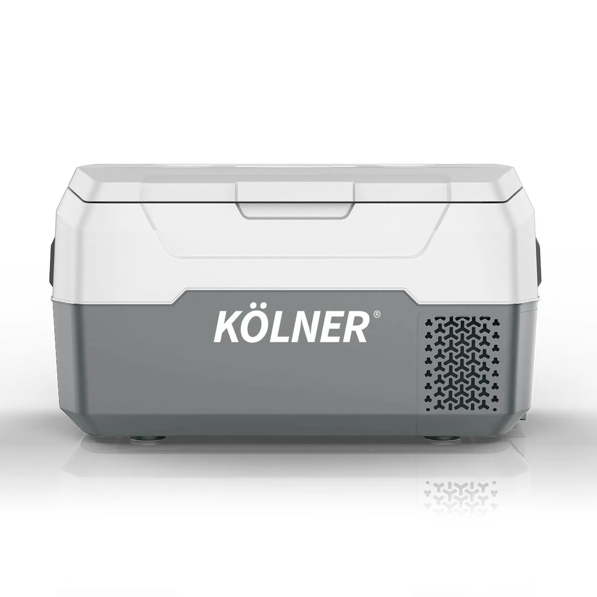 Kolner 20l Fridge Freezer Cooler 12/24/240v Camping Portable Kolner Esky Refrigerator - Grey