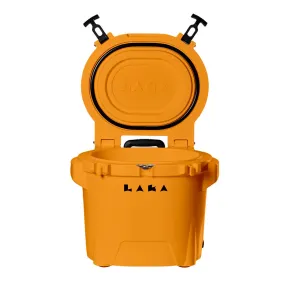 LAKA Coolers 30 Qt Cooler w/Telescoping Handle  Wheels - Orange [1086]