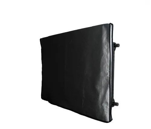 Large Flat Screen TV (70") Marine Grade Nylon Dust Black Color Cover (70" Cover - 63" x 4" x 38.5")