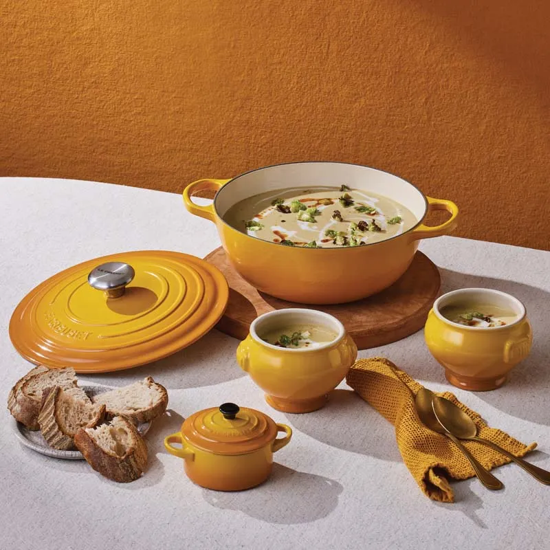 Le Creuset Stoneware Lion Head Soup Bowl 600ml  Nectar