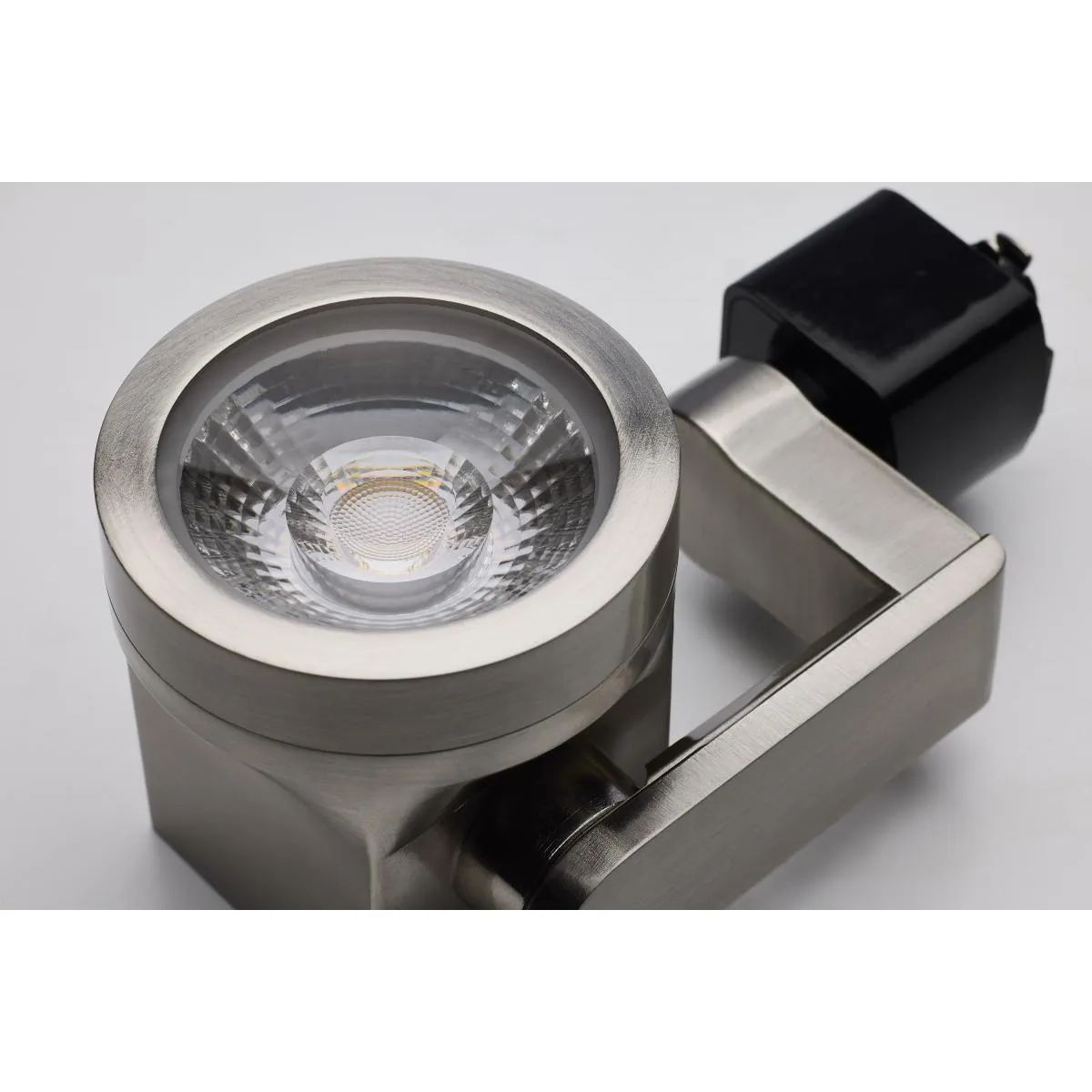 LED Lantern Style Track Head 12W 1020 Lumens 3000K, Halo, 36 Beam Angle, Brushed Nickel Finish