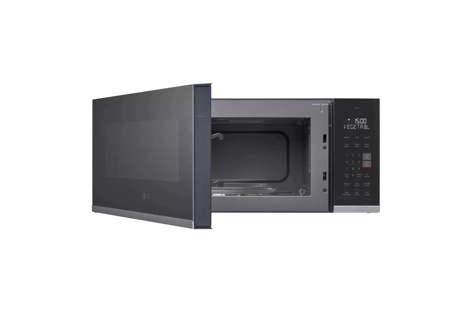 Lg MVEF1323F 1.3 cu. ft. Smart Low Profile Over-the-Range Microwave Oven