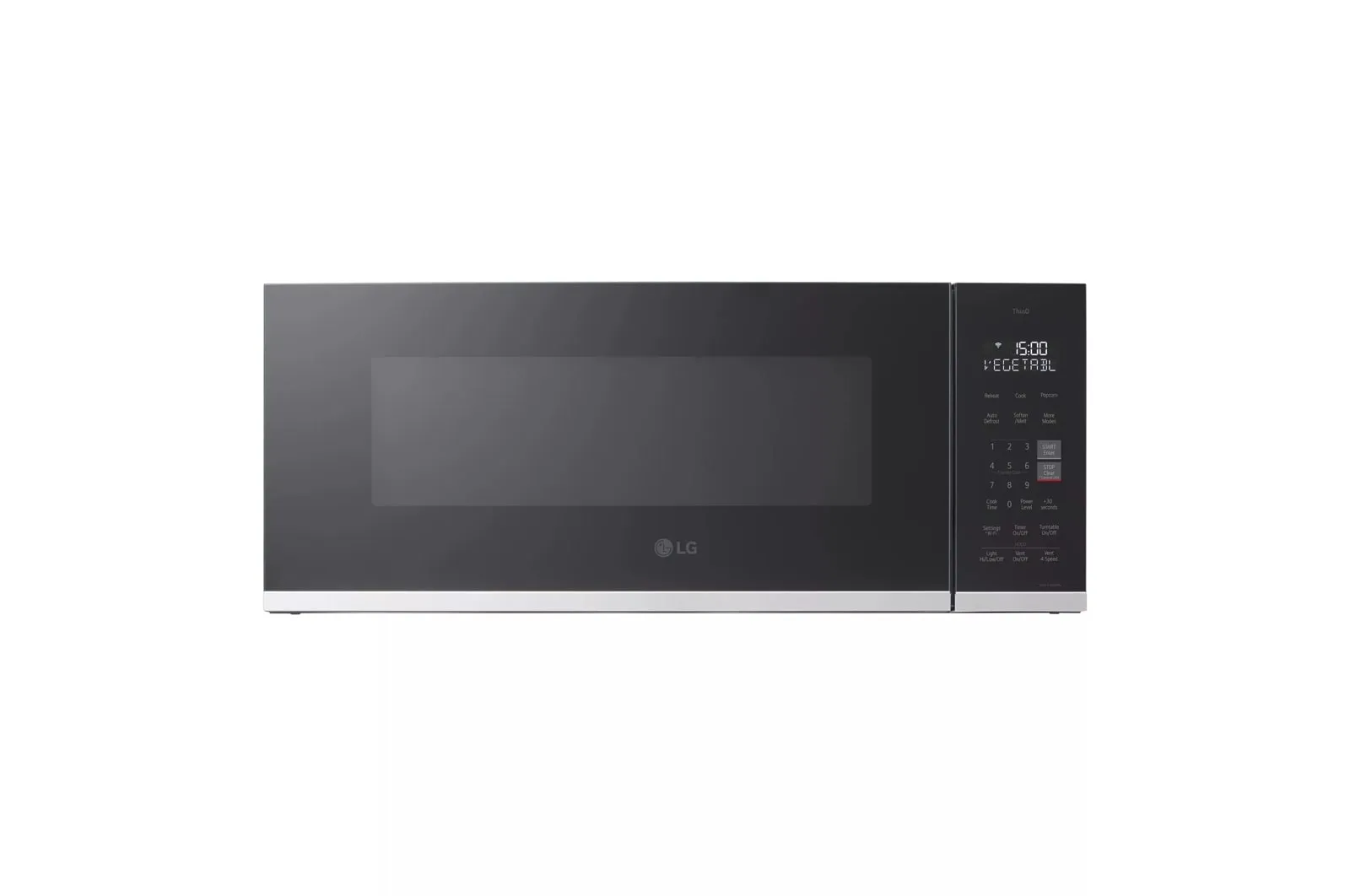 Lg MVEF1323F 1.3 cu. ft. Smart Low Profile Over-the-Range Microwave Oven