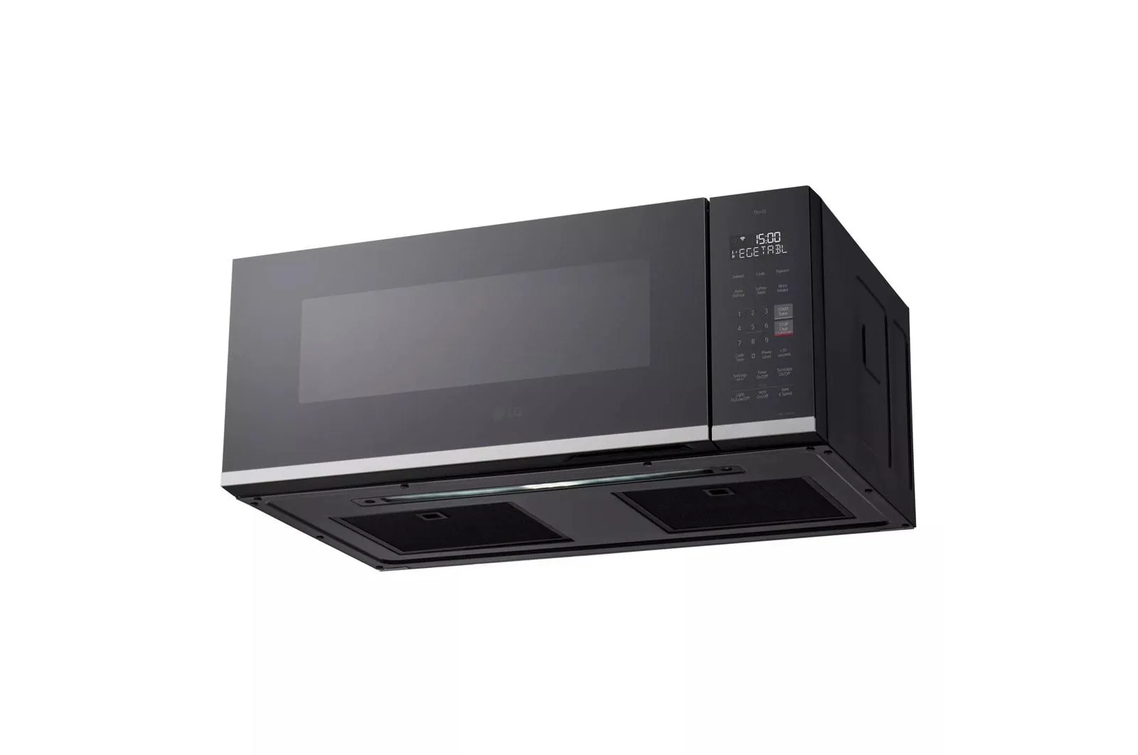 Lg MVEF1323F 1.3 cu. ft. Smart Low Profile Over-the-Range Microwave Oven