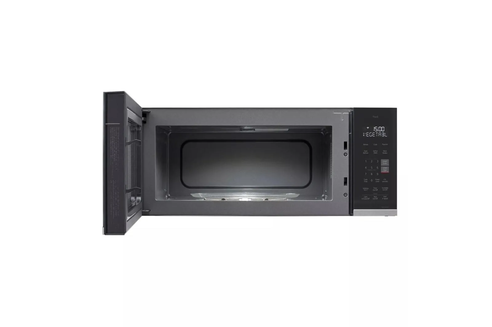 Lg MVEF1323F 1.3 cu. ft. Smart Low Profile Over-the-Range Microwave Oven