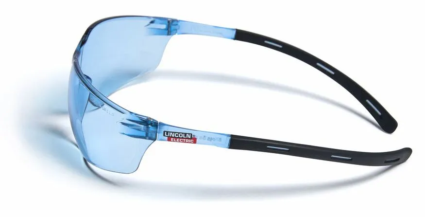 Lincoln Axilite Light Blue Safety Glasses K4675-1