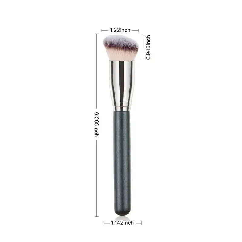 Makeup Brushes Premium Synthetic Foundation Brush Flat Top Concealer Brushes