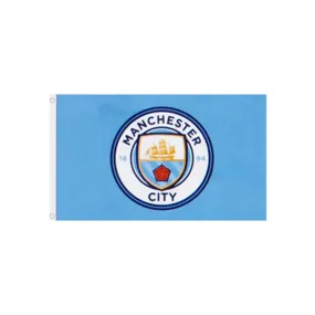 Manchester City Core Crest Flag (3x5')