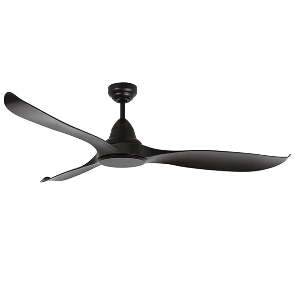 Martec Wave 52in 132cm DC Ceiling Fan Matt Black