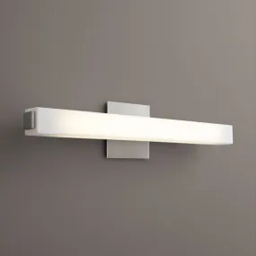 Matte White Acrylic Vanity Light