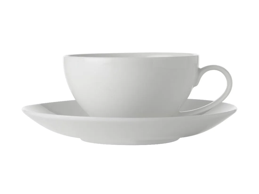 Maxwell & Williams White Basics Coupe Cup & Saucer 250ml