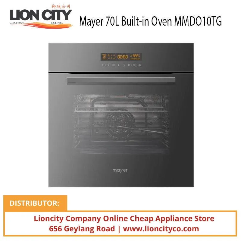 Mayer 70L Built-in Oven MMDO10TG