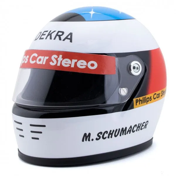 Michael Schumacher Mini Helmet, First Race, 1:2 scale, White, 1991