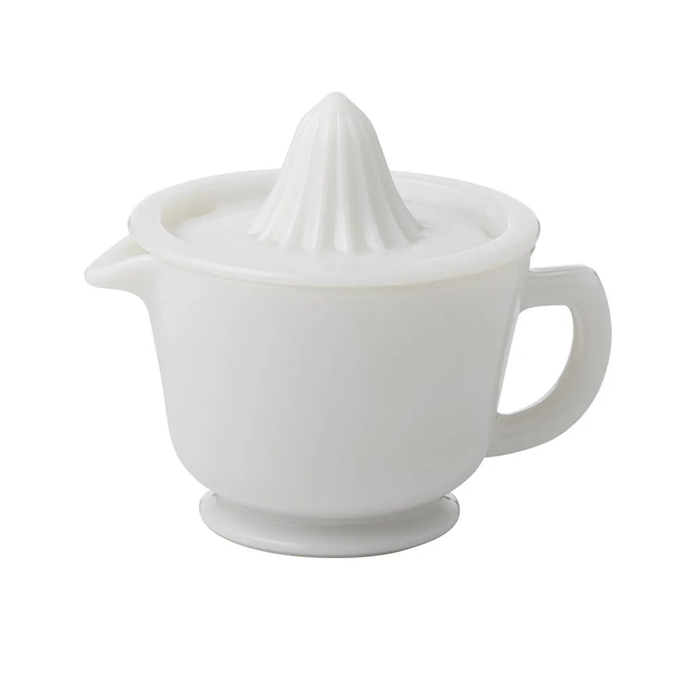 Milk Glass Juicer