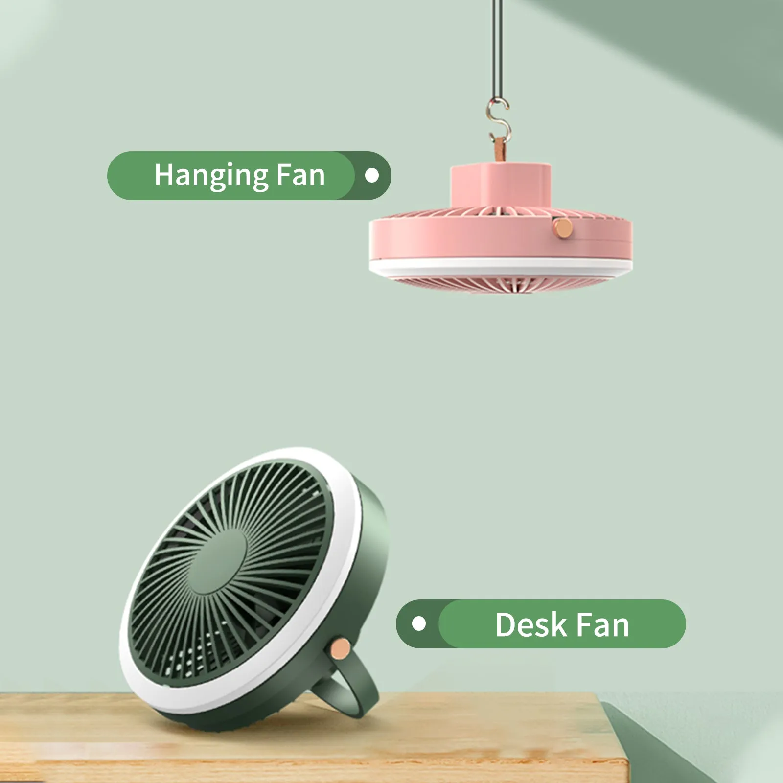 Mini LED Hanging Fan